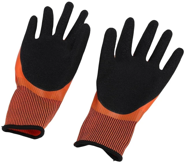 Alt view image 4 of 6 - Walfront Insulated Electrician Gloves, Rubber Non Slip Grip High Voltage Protection Flame Retardant Work Gloves for Electricians