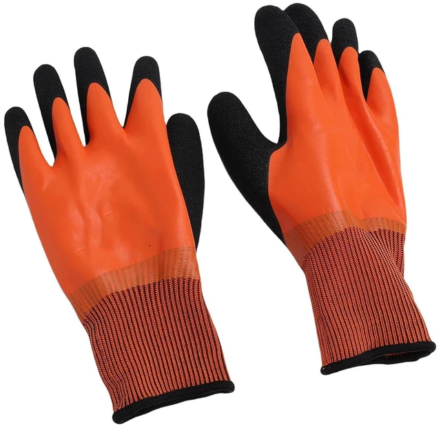 Alt view image 5 of 6 - Walfront Insulated Electrician Gloves, Rubber Non Slip Grip High Voltage Protection Flame Retardant Work Gloves for Electricians