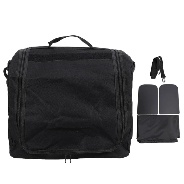 Alt view image 5 of 6 - Walfront Hat Bag, Spacious Portable, Polyester Travel Case for Hats, 15.7x9.8x13.8in, Ideal for Storage and Outdoor Activities