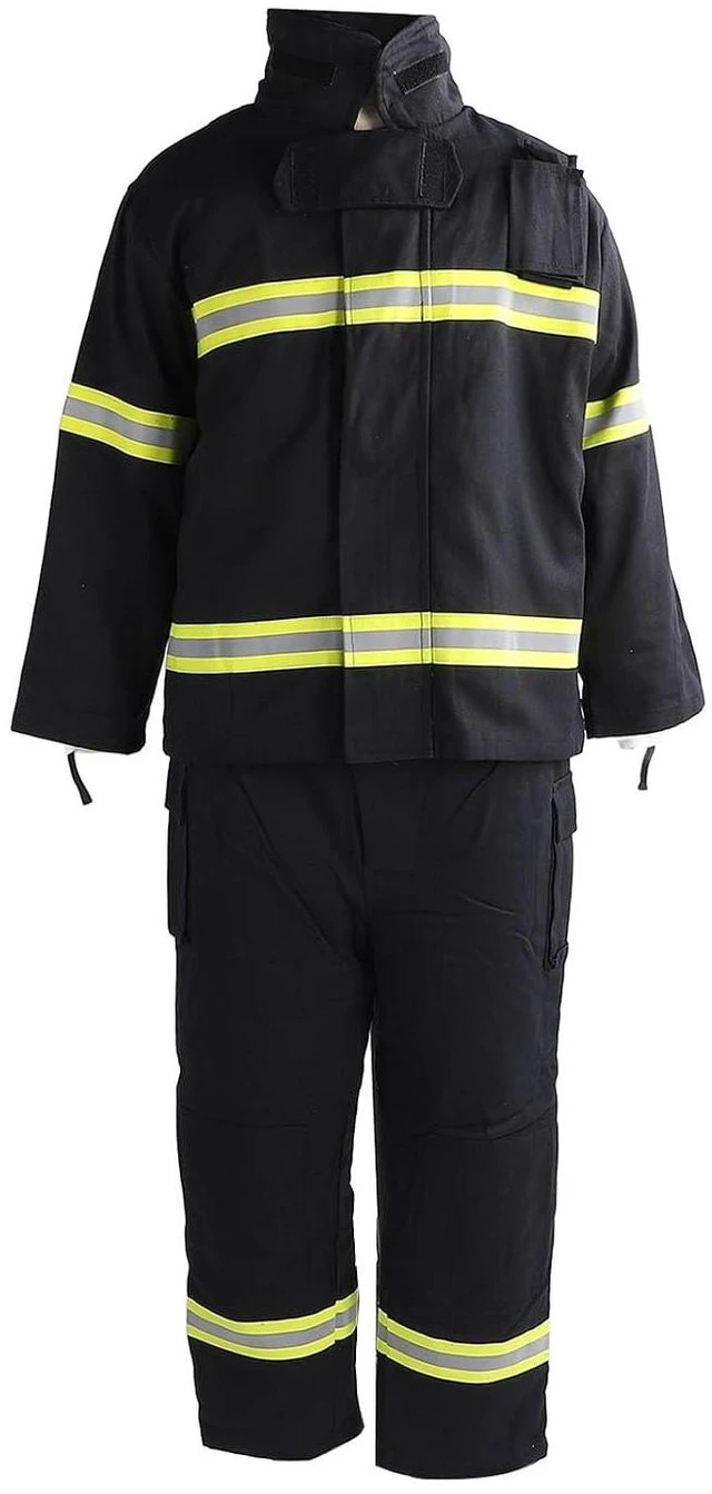Main image of Walfront Fire Resistance Safety Suit High Visibility Safety Suit with Reflective Strips