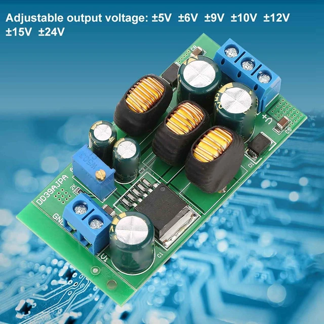 Alt view image 5 of 6 - WALFRONT 2 Pcs Voltage Converter Board 20W Step Up Down Module DC to DC 3-30V Adjustable Step Up Down Module 3-30V Adjustable with Terminal for ADC DAC Power Supply