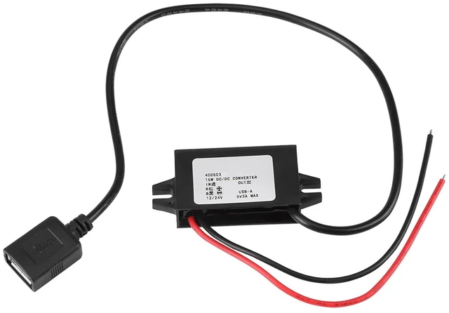 Alt view image 3 of 6 - WALFRONT Adapter DC DC Converter Module, NonIsolated Power Converter, 95 Percent Efficiency Voltage Regulator for Car Audio and Solar Power