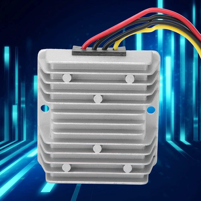 Alt view image 5 of 6 - WALFRONT Power Converter 36V 48V to 12V Aluminum Voltage Reducer for Radios, Motors, Speakers (36V48V to 12V10A Large Aluminum Shell)