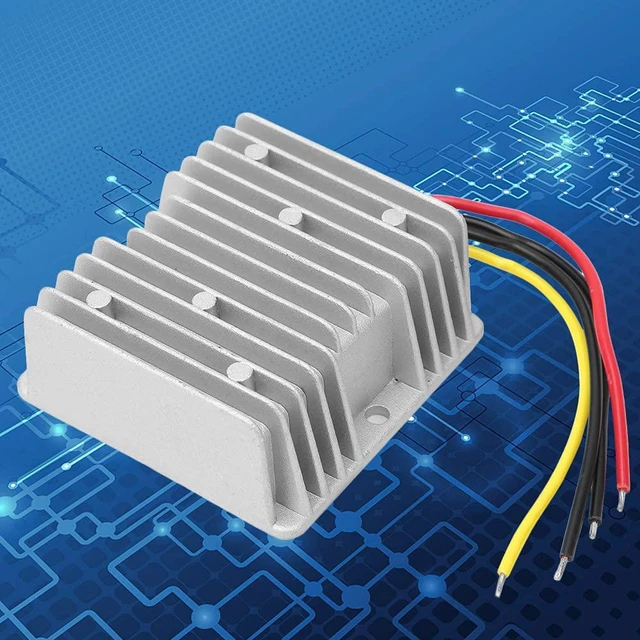 Alt view image 6 of 6 - WALFRONT Power Converter 36V 48V to 12V Aluminum Voltage Reducer for Radios, Motors, Speakers (36V48V to 12V10A Large Aluminum Shell)