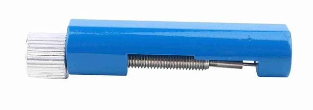 Main image of WALFRONT Watch Link Removal Tool Kit, Metal Watch Band Adjuster with Extra Pins for DIY Bracelet Sizing and Repair, Compact 2.6in Tool for Home Use