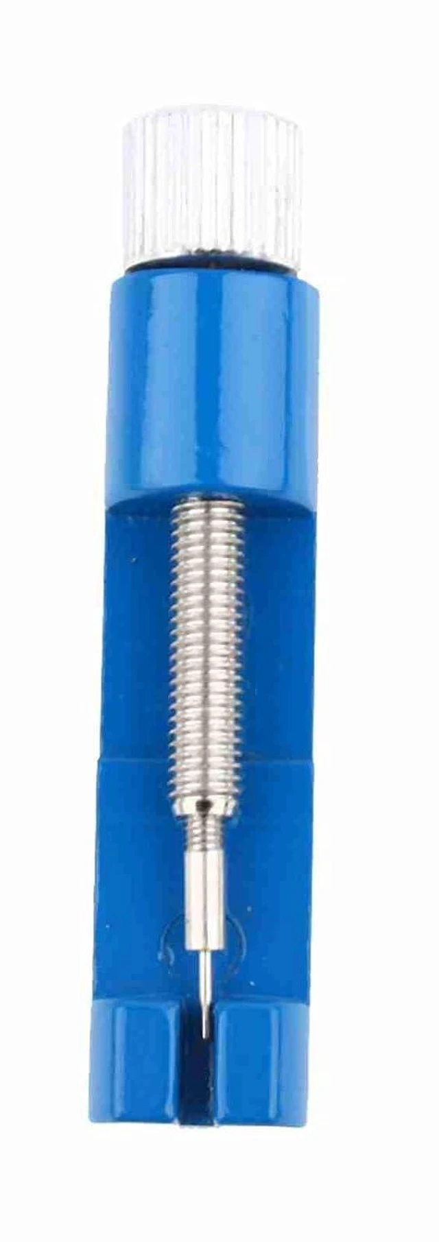 Alt view image 3 of 6 - WALFRONT Watch Link Removal Tool Kit, Metal Watch Band Adjuster with Extra Pins for DIY Bracelet Sizing and Repair, Compact 2.6in Tool for Home Use