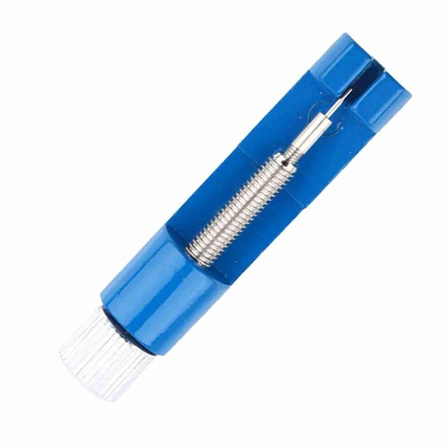 Alt view image 2 of 6 - WALFRONT Watch Link Removal Tool Kit, Metal Watch Band Adjuster with Extra Pins for DIY Bracelet Sizing and Repair, Compact 2.6in Tool for Home Use