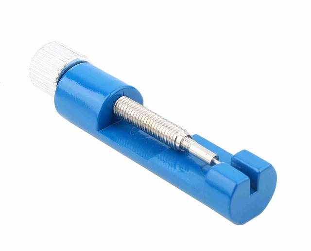 Alt view image 6 of 6 - WALFRONT Watch Link Removal Tool Kit, Metal Watch Band Adjuster with Extra Pins for DIY Bracelet Sizing and Repair, Compact 2.6in Tool for Home Use