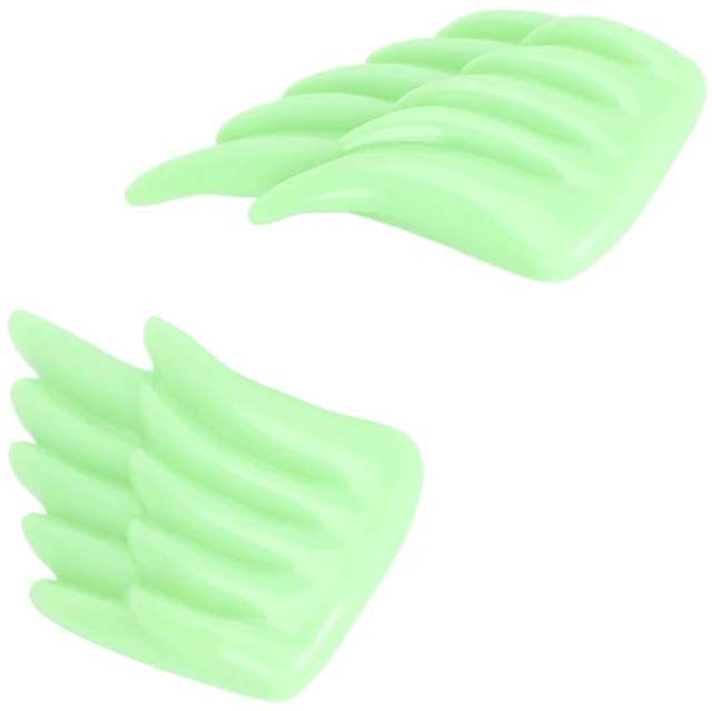Main image of WALFRONT 3D Wing Shoe Decor with Holes ABS Material Shoe Charm for Sneakers Canvas Roller Skates Halloween Costume Teens Adults