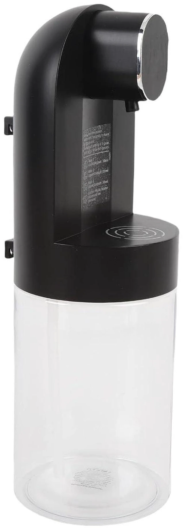 Alt view image 4 of 6 - WALFRONT Dispenser LED Display 600ml USB Rechargable Smart Sensor Electric Pump for Bathroom Wall Mounted All Age Groups