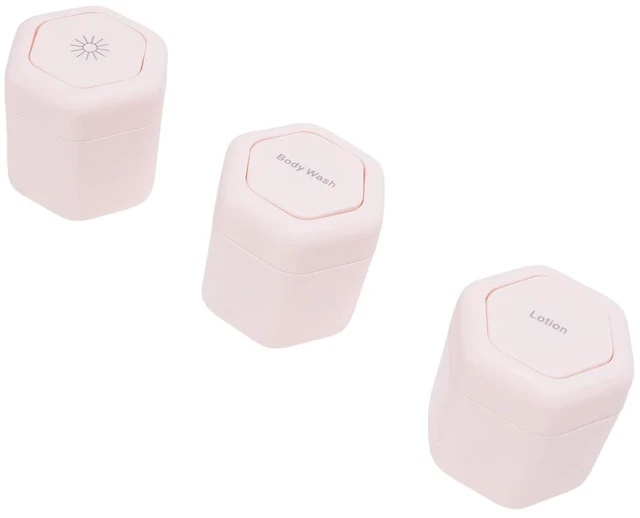 Alt view image 5 of 6 - WALFRONT Leak Proof Wide Mouth Magnetic Travel Jars, Premium Plastic Designed for Body Wash and Lotion for Travel Enthusiasts