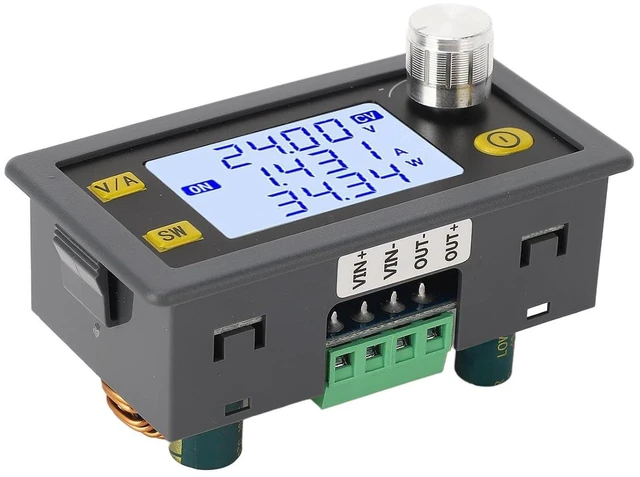 Main image of WALFRONT DC to DC Boost Converter, ABS Adjustable Voltage Regulator, Overcurrent Protection for Solar Charging and DIY Projects
