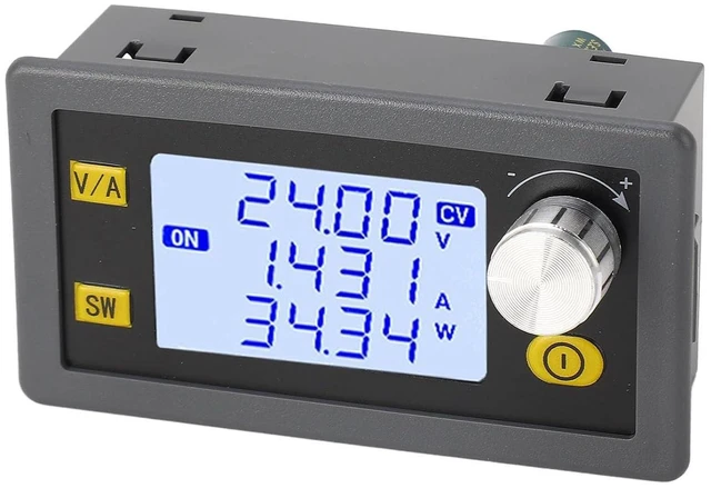 Alt view image 2 of 6 - WALFRONT DC to DC Boost Converter, ABS Adjustable Voltage Regulator, Overcurrent Protection for Solar Charging and DIY Projects