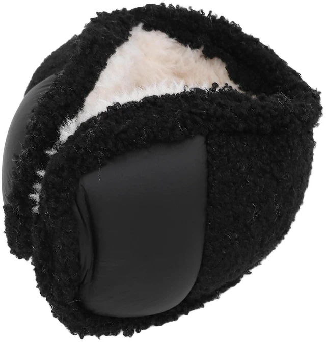 Alt view image 3 of 6 - Walfront Rechargeable Electric Ear Warmer with Soft Plush Lining, 3 Heating Levels, Foldable Design for Men and Women Outdoors and Indoors