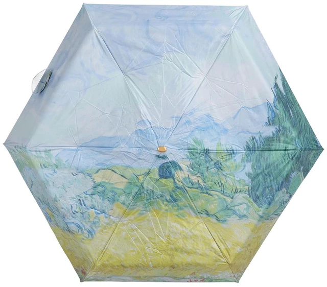 Alt view image 5 of 6 - Walfront Travel Umbrella, Windproof Folding Umbrella, Compact Sun Rain Protection for Adults