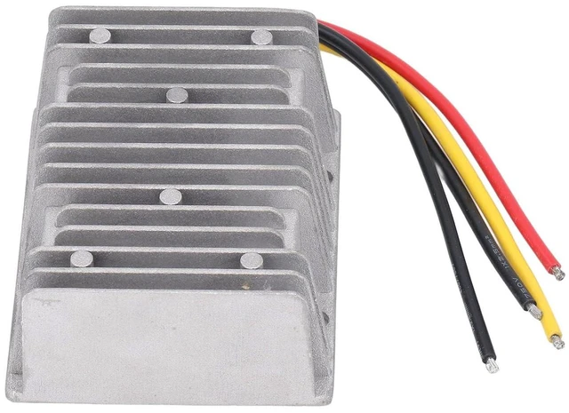 Main image of WALFRONT Non Isolated Power Converter, Die Cast Aluminum, Reliable Voltage Regulation 36V48V to 13.8V 30A for Vehicles Security Systems