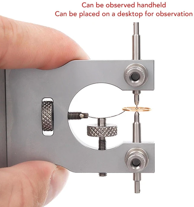 Alt view image 2 of 6 - Walfront Adjustable Watch Balance Wheel Correction Caliper for Watchmaker Accurate Calibration of Watch Movements