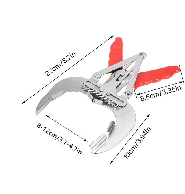 Alt view image 2 of 6 - Walfront Motorsports Piston Ring Compressor Piston Ring Installer Pliers HighQuality Steel for Car Makes It Easier to Use (15.2cm/6in)