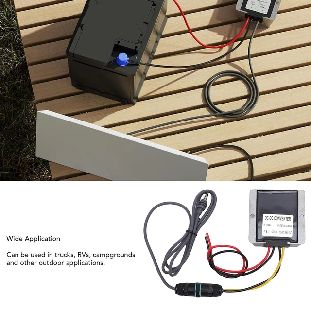 Alt view image 3 of 6 - Satellite Power Supply Converter Gen3 Conversion Kit 12V 24V to 57V Step Up Power Adapter Router Boost Converter
