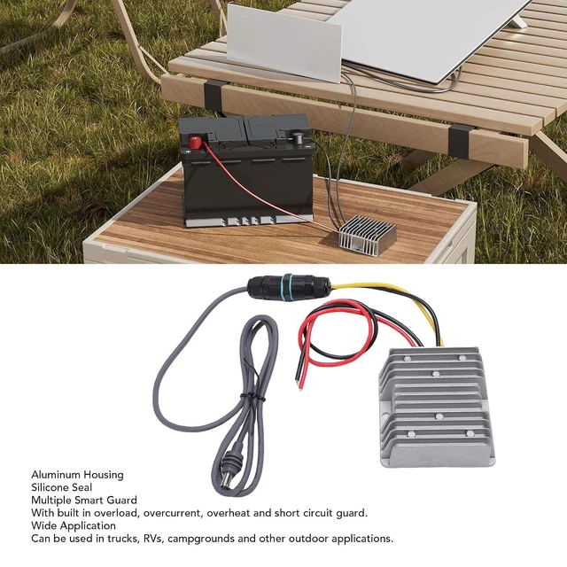 Alt view image 5 of 6 - Satellite Power Supply Converter Gen3 Conversion Kit 12V 24V to 57V Step Up Power Adapter Router Boost Converter