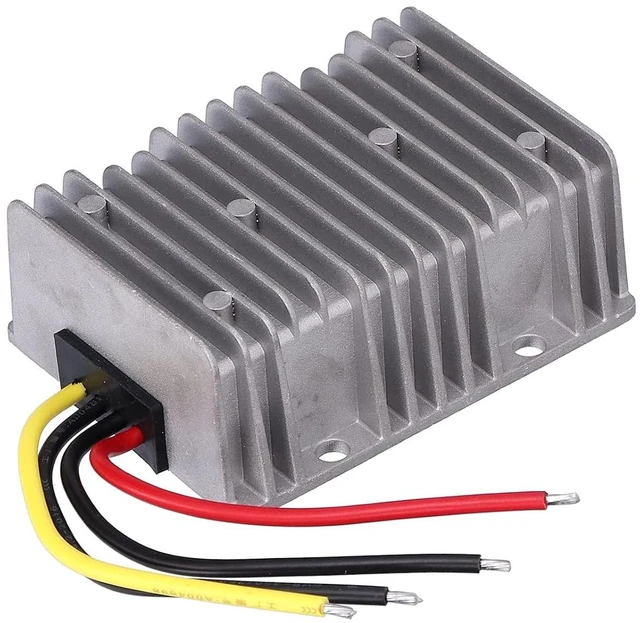 Alt view image 3 of 6 - 72V to 24V Conversion Module, Voltage Regulator Converter Power 20A 480W, IP67 Rated for Cameras, LED Lights with Silicone Aluminum Design, -20+80