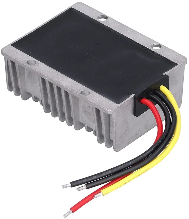 Alt view image 4 of 6 - 72V to 24V Conversion Module, Voltage Regulator Converter Power 20A 480W, IP67 Rated for Cameras, LED Lights with Silicone Aluminum Design, -20+80