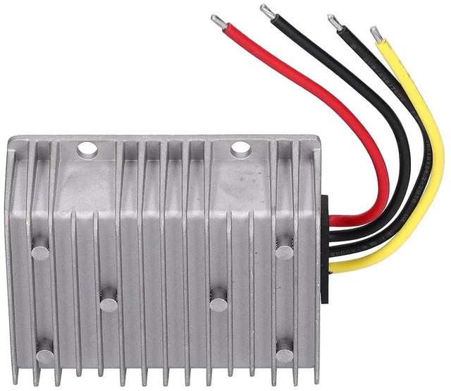 Alt view image 2 of 6 - 72V to 24V Conversion Module, Voltage Regulator Converter Power 20A 480W, IP67 Rated for Cameras, LED Lights with Silicone Aluminum Design, -20+80