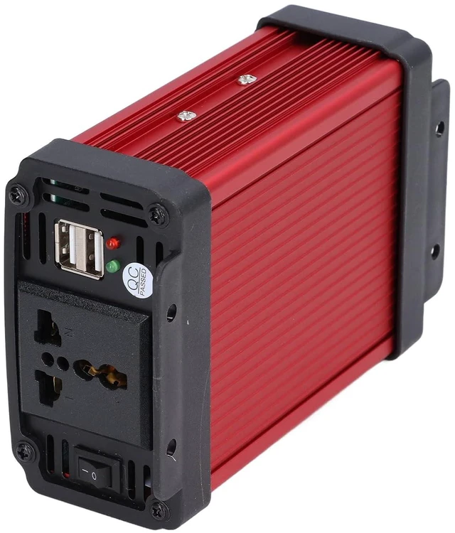 Alt view image 4 of 6 - Walfront Car Power Converter Modified Car Inverter, Power Inverter Sine Vehicle USB Charger Converter Adapter for Truck (24V to 110V)