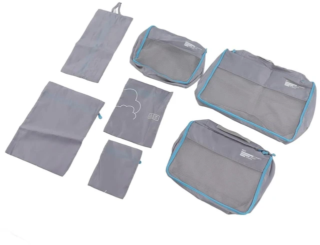 Main image of 7Piece Packing Cubes Set Luggage Packing Bags, Travel Luggage Bags, Travel Cubes for Accessories, Organizers and