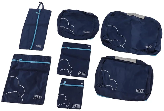 Alt view image 2 of 6 - 7Piece Packing Cubes Set Luggage Packing Bags, Travel Luggage Bags, Travel Cubes for Accessories, Organizers and