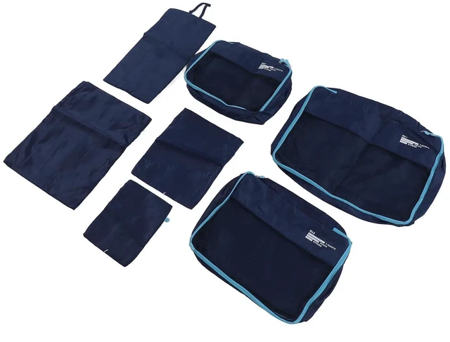 Alt view image 3 of 6 - 7Piece Packing Cubes Set Luggage Packing Bags, Travel Luggage Bags, Travel Cubes for Accessories, Organizers and