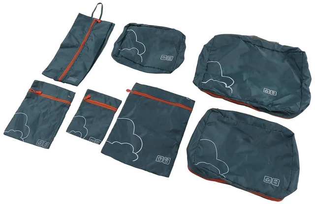 Alt view image 3 of 6 - 7Piece Packing Cubes Set Luggage Packing Bags, Travel Luggage Bags, Travel Cubes for Accessories, Organizers and