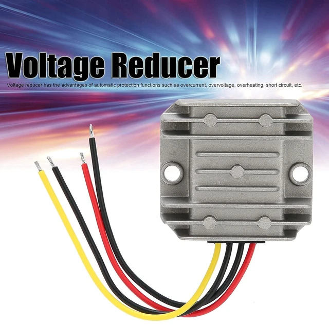 Alt view image 2 of 6 - 2PCS DC Voltage Reducer Converter Power Supply Transformer DC 36V 48V to 12V 10A 120W Voltage Converter Sealing for LED Display Electric Fan Security Systems