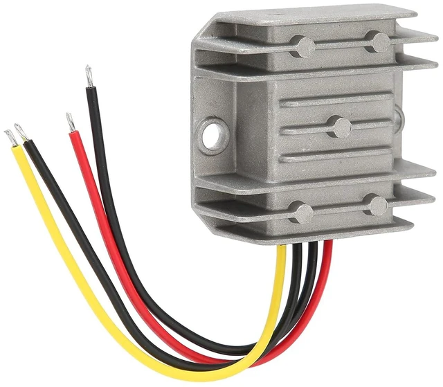 Alt view image 6 of 6 - 2PCS DC Voltage Reducer Converter Power Supply Transformer DC 36V 48V to 12V 10A 120W Voltage Converter Sealing for LED Display Electric Fan Security Systems