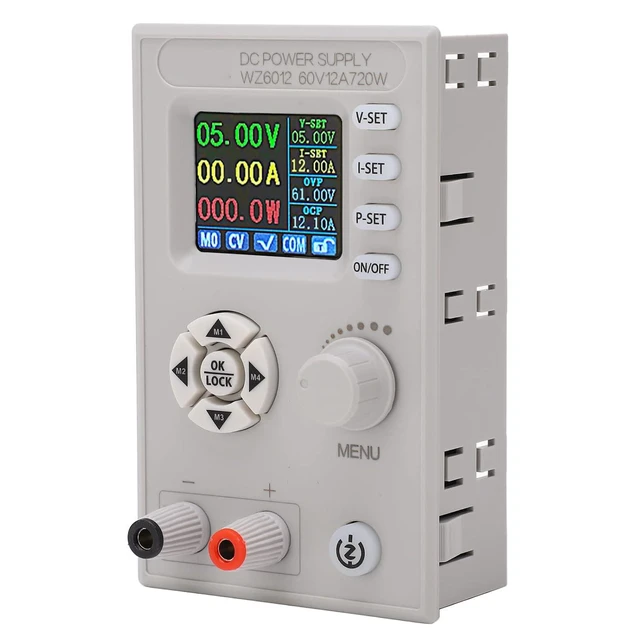 Alt view image 4 of 6 - DC Stabilized Power Supply Module Red Copper Coil Adjustable Voltage Regulation Power Module DC 9 to 70V to 0 to 60V 12A 720W