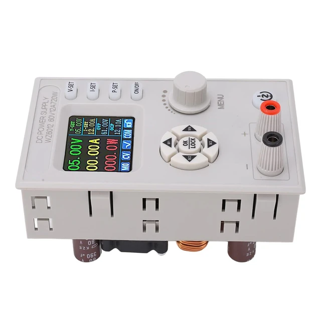 Alt view image 5 of 6 - DC Stabilized Power Supply Module Red Copper Coil Adjustable Voltage Regulation Power Module DC 9 to 70V to 0 to 60V 12A 720W