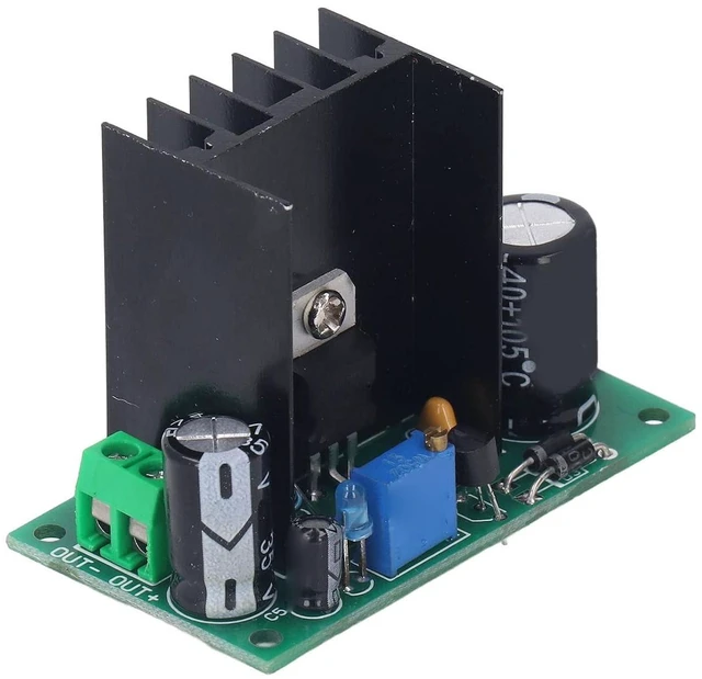 Main image of LM317 Adjustable Voltage Regulator Power Regulator Board Transient Response Adjustment DC5~35V AC6~25V to DC1.25-30V Output