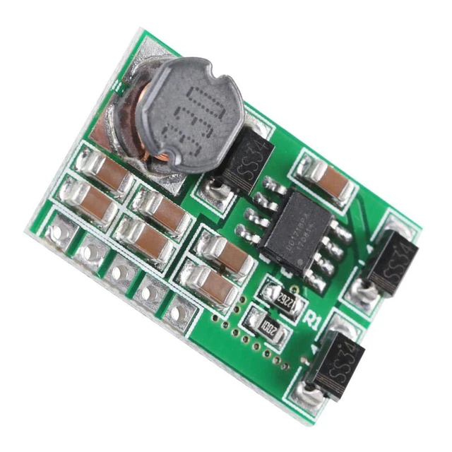 Alt view image 5 of 5 - Boost Converter Module Positive Negative Power Module, 3.3V-13V to +15V/-15V DC-DC Step-up Positive & Negative Power Module for ADC DAC LCD, Voltage Regulator Power Converter