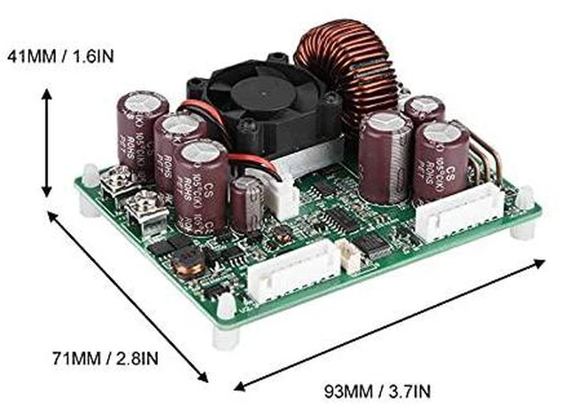 Alt view image 3 of 6 - Power Module + Converter Display Module Walfront Digital Programmable Converter LCD Display Constant Voltage Current Converter(DPS5020)