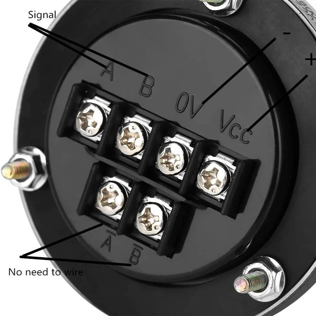 Alt view image 5 of 6 - Handwheel 100PPR Manual Pulse Generator 60mm CNC Encoder with 6 Terminals for CNC Mill Router Control System 5V Aluminum Rotary Knob (Black)