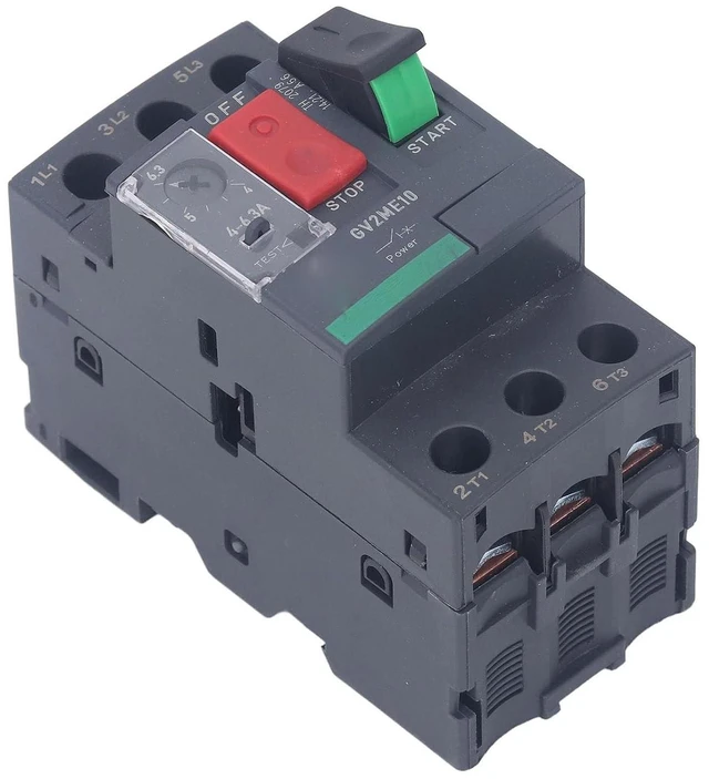Alt view image 2 of 6 - Motor Circuit Breaker AC690V 4-6.3A Thermal Magnetic