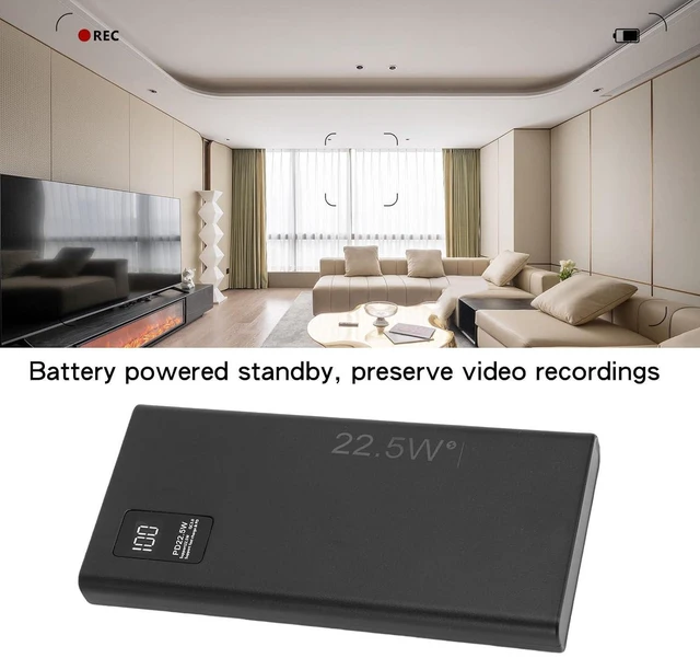 Alt view image 2 of 6 - 4050mAh Mini UPS, Battery Backup Uninterruptible Power Supply 3A Output