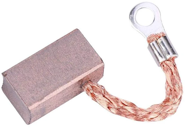 Alt view image 5 of 6 - 20PCS J471 Carbon Motor Brushes Carbon Brush Replacement for DC Solar Energy Deep Well Pump Motor