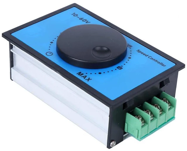 Main image of DC 10-60V 20A PWM Motor Speed Controller Regulator Motor Driver Governor Stepless Variable Rotary Switches 12V 24V 36V 48V Pulse Width Modulator for 775 Motor and More