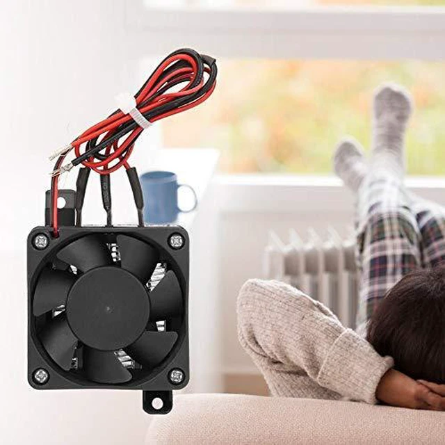 Alt view image 5 of 6 - 110V Thermistor Heater Mini Air Heating Constant Temperature Insulation With Fan Electric Space Heaters(12V/250W)