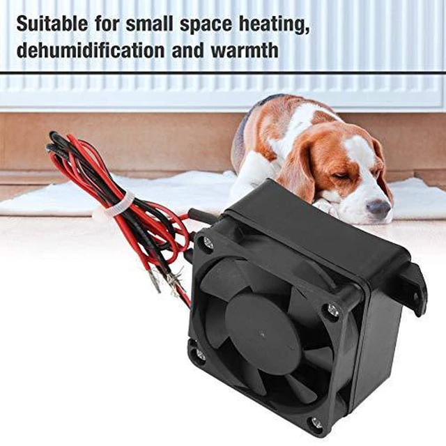 Alt view image 6 of 6 - 110V Thermistor Heater Mini Air Heating Constant Temperature Insulation With Fan Electric Space Heaters(12V/250W)
