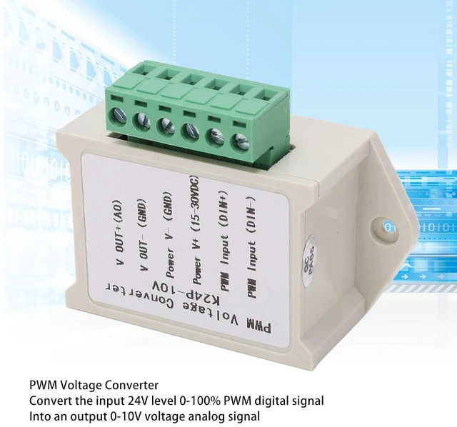 Alt view image 2 of 6 - PWM to Voltage Module 0100% to Digital 010V PWM Voltage Converter Analog to Digital Conversion Module for Interface Switching