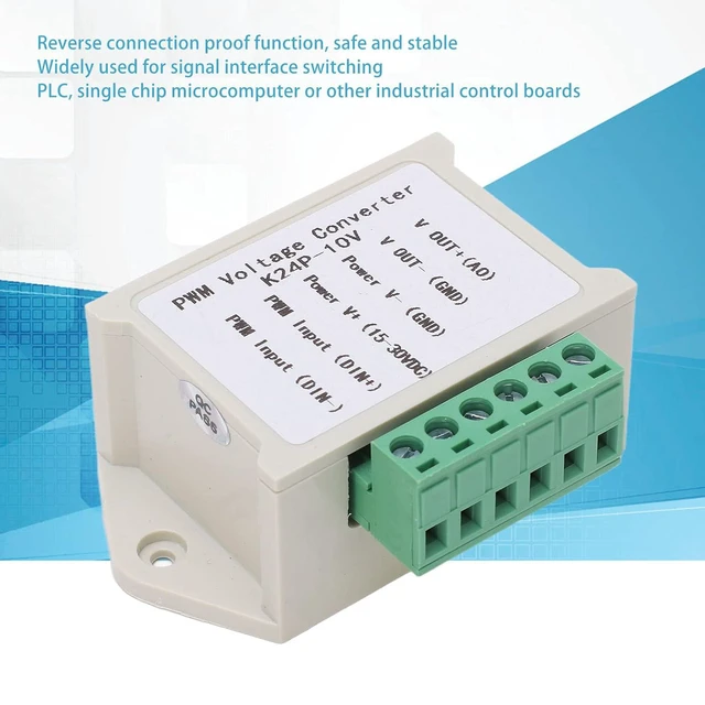 Alt view image 4 of 6 - PWM to Voltage Module 0100% to Digital 010V PWM Voltage Converter Analog to Digital Conversion Module for Interface Switching