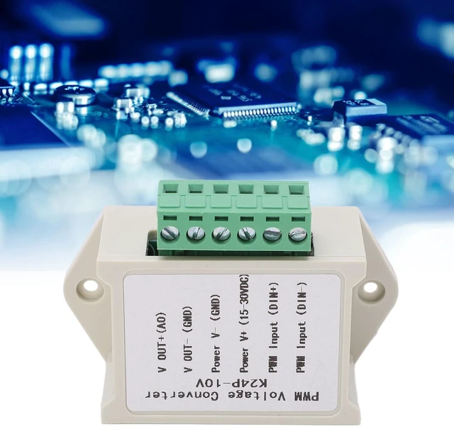 Alt view image 6 of 6 - PWM to Voltage Module 0100% to Digital 010V PWM Voltage Converter Analog to Digital Conversion Module for Interface Switching