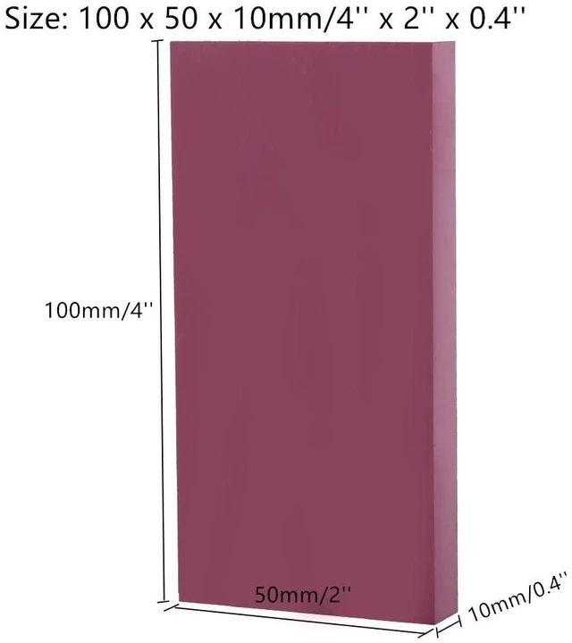 Alt view image 2 of 5 - Sharpening Whetstone Polishing Oilstone Grindstone Sharpener Stone Polishing Sharpener Stone for Kitchen Outdoor Cutting Tool 80/500/800/3000/10000 Grit(3000Grit #Red)